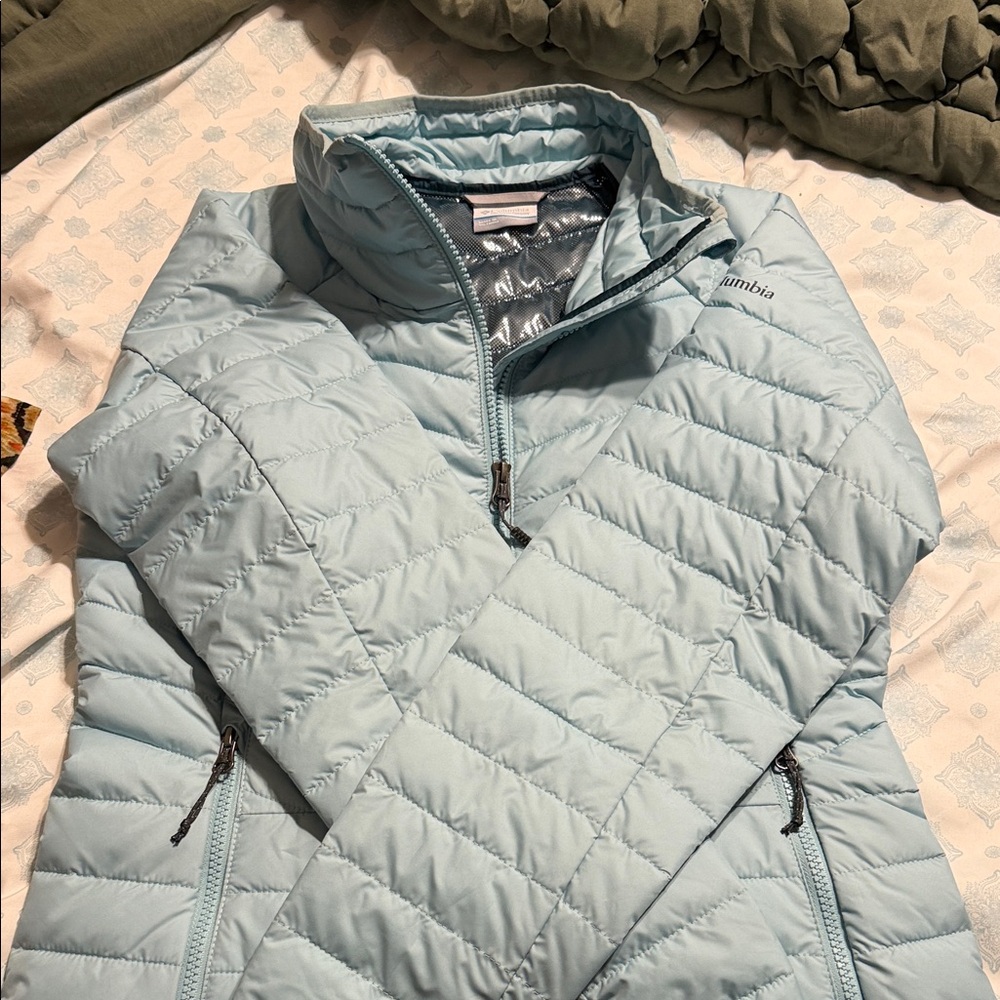 Columbia Women's Sky Blue Puffer Jacket